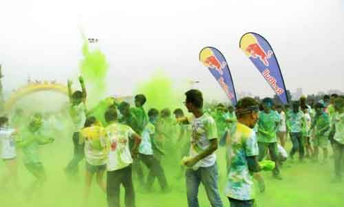 衡陽(yáng)第三屆“嘉寶莉漆”健康彩色跑衡陽(yáng)歡快開(kāi)跑