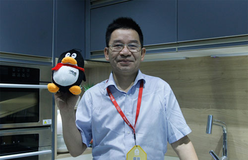 箭牌櫥柜事業(yè)部總經(jīng)理鐘開榮先生