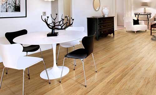 揭秘安信地板為何選美國紅橡木做純實木地板