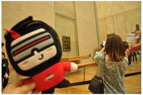 為中國的家電品牌代言  統帥在巴黎直播品牌秀