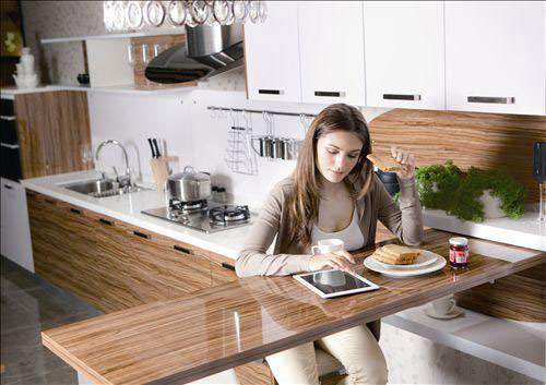 增添廚房生活情調 箭牌櫥柜3款小吧臺欣賞