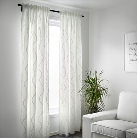 著名窗簾品牌宜家的8款清新風(fēng)格窗簾欣賞