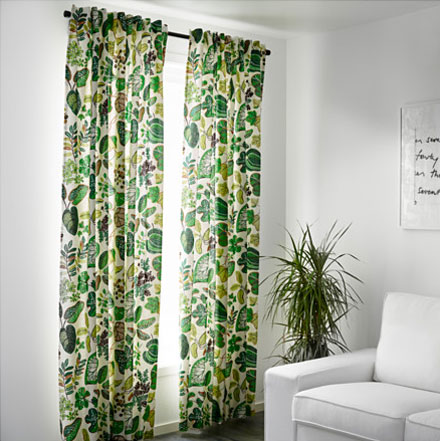 著名窗簾品牌宜家的8款清新風(fēng)格窗簾欣賞