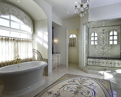 八款歐式古典風格衛浴間的奢華裝修圖欣賞