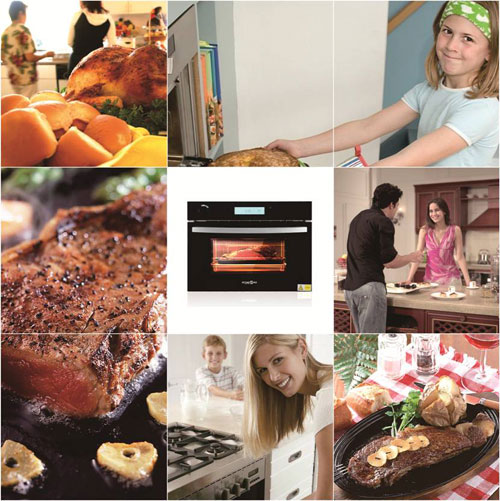 銀田蒸烤一體機——親子烘焙 樂享無限