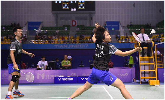 激情回顧 十三屆全運會羽毛球廣東紅日廚衛(wèi)隊風采