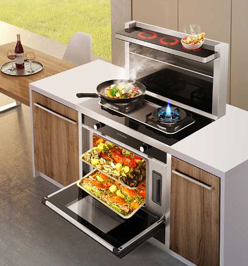 這十大品牌的集成灶秒吸廚房油煙還你清新空氣 這十大品牌的集成灶秒吸廚房油煙還你清新空氣