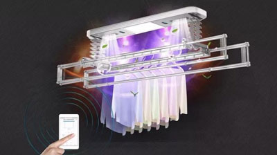 電動晾衣架的消菌殺毒功能終究是個雞肋？