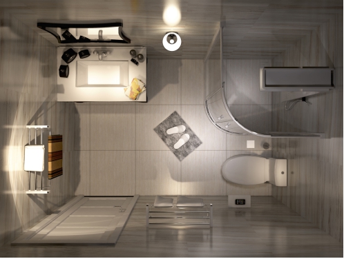 玫瑰島PP2不銹鋼扇形淋浴房助力小戶型衛生間干濕分離 玫瑰島PP2不銹鋼扇形淋浴房助力小戶型衛生間干濕分離