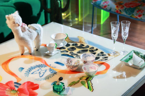 發藍家居新品發布會在法蘭絨家居+咖啡舉行