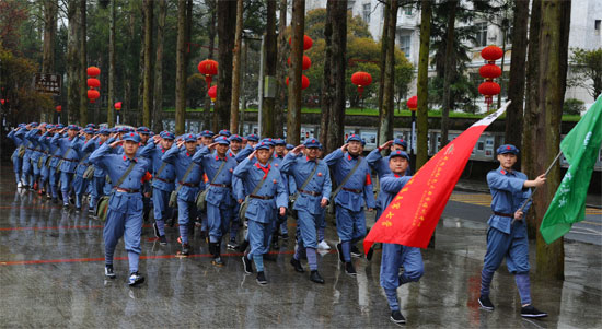 初心不忘 壯志凌云——2018圣奧全國營銷峰會之再上井岡山 初心不忘 壯志凌云——2018圣奧全國營銷峰會之再上井岡山