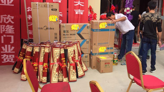 重溫：新多高端別墅門河南新蔡旗艦店盛大開業