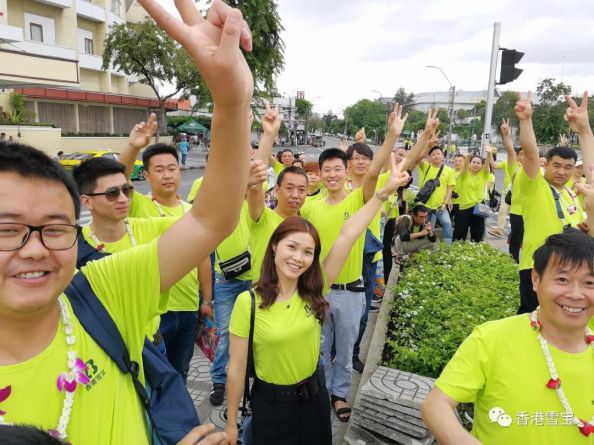 相親相愛一家人，雪寶板材品牌全國優秀經銷商團隊泰國游