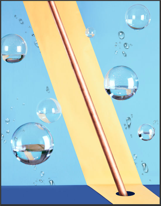 大金空調New Life Style藝術展打造"藍色森林"