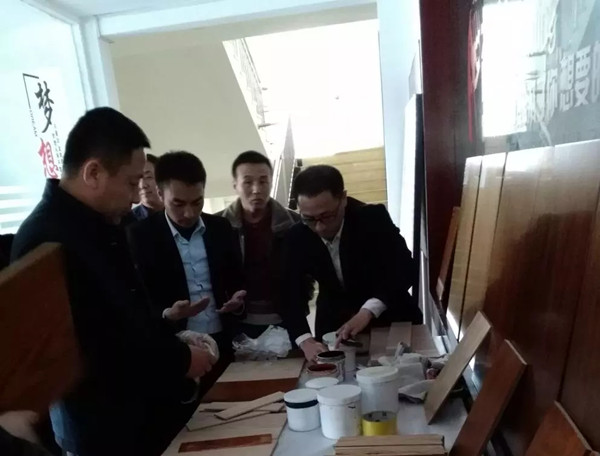 涂料品牌日記|蘭州優秀家具企業赴巴德士成都工廠考察