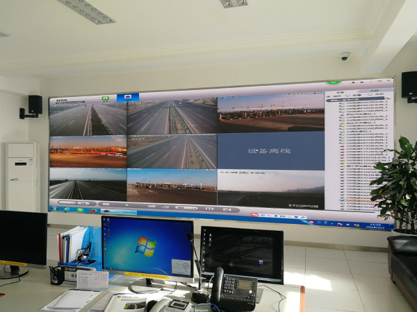 品牌產(chǎn)品|上海三思小間距LED屏為內(nèi)蒙古交通信息化建設換新顏