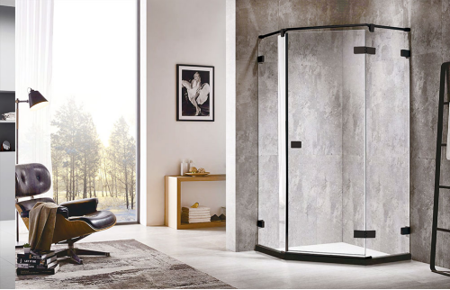 關注生活引領時尚,萊博頓啞黑系列淋浴房 關注生活引領時尚,萊博頓啞黑系列淋浴房