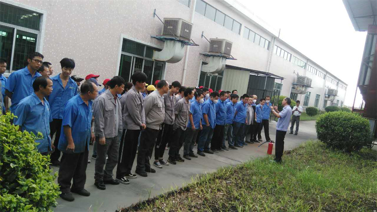 品牌日記|朝陽衛浴開平總部消防演練與培訓