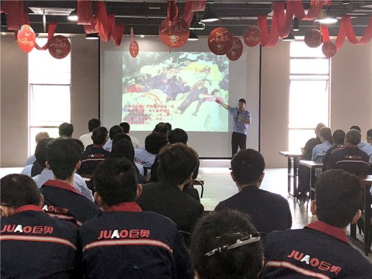 品牌日記|巨奧吊頂消防培訓 防患于未“燃”