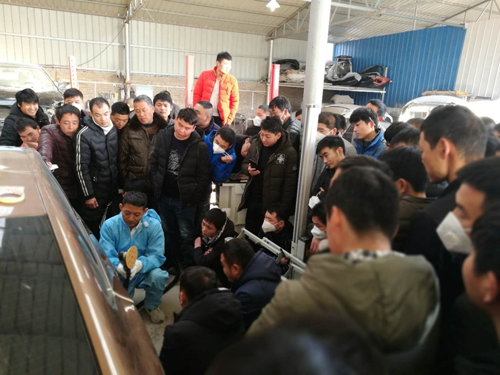 中國保鴻攜手長葛科卡商貿2018綠色高效鈑噴技術交流會