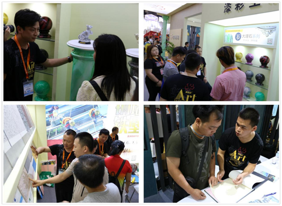 2018廣州建博會 數(shù)碼彩創(chuàng)新藝術(shù)涂裝必定可以撩到你