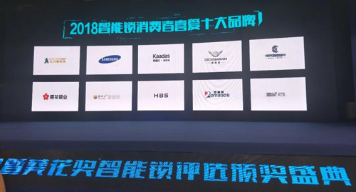 品牌榮譽|羅曼斯智能鎖斬獲行業“奧斯卡”兩項大獎! 品牌榮譽|羅曼斯智能鎖斬獲行業“奧斯卡”兩項大獎!