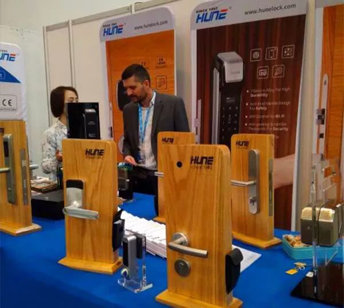 科裕指紋鎖亮相德國展,獨特技術產品優勢比肩國際品牌 科裕指紋鎖亮相德國展,獨特技術產品優勢比肩國際品牌