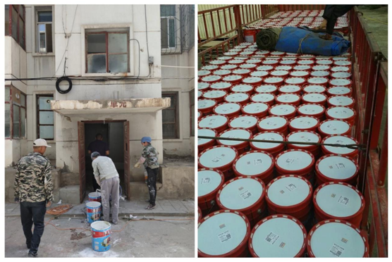 艷夏添紅火 林德漆中標銀川金鳳小區樓房改造工程 艷夏添紅火 林德漆中標銀川金鳳小區樓房改造工程