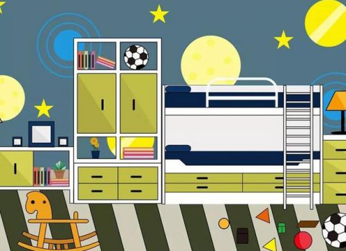 晨陽水漆為你提供兒童房裝修方案，呵護孩子健康成長