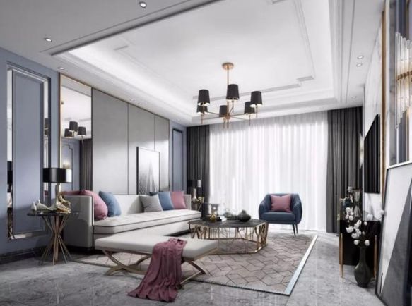 關(guān)于在客廳頂面做吊頂，有什么造型選擇？