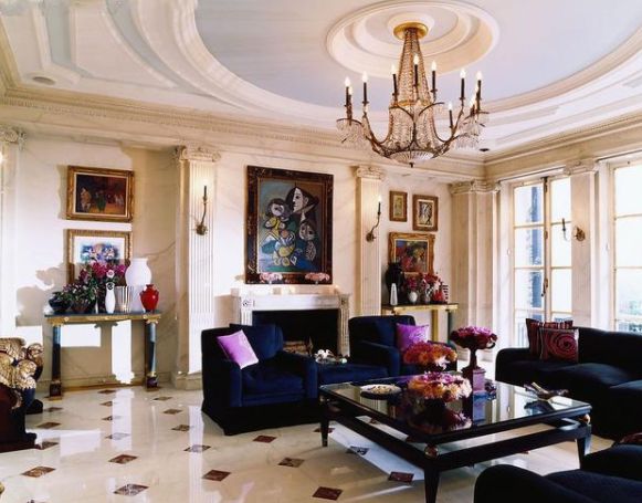 關(guān)于在客廳頂面做吊頂，有什么造型選擇？