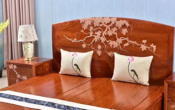 睡眠都不好，換一張國(guó)標(biāo)紅木大果紫檀床試一試