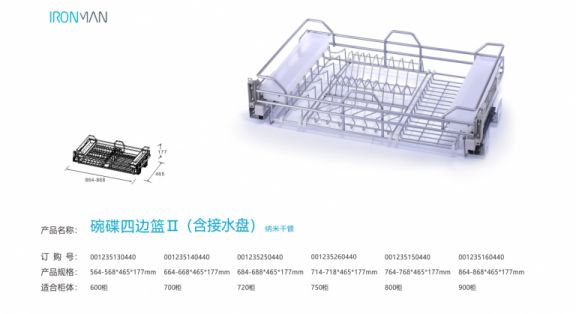 櫥柜拉籃品牌選得好，讓廚房充滿美感