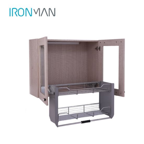 有效的櫥柜拉籃收納，廚房五金幫您收納廚房！