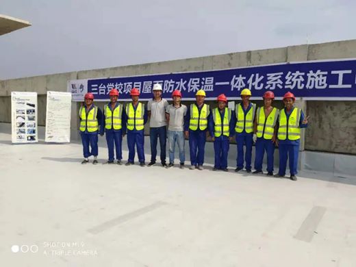 品牌案例|卓寶防水又快又好完工綿陽市三臺縣黨校項目