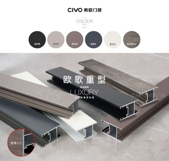 品牌產品|希歐門窗2020歐歌重型系列驚艷首發 品牌產品|希歐門窗2020歐歌重型系列驚艷首發