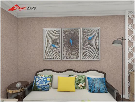 君匠世家藝術壁材:天然貝殼砂分揀燒制的七彩貝殼 君匠世家藝術壁材:天然貝殼砂分揀燒制的七彩貝殼