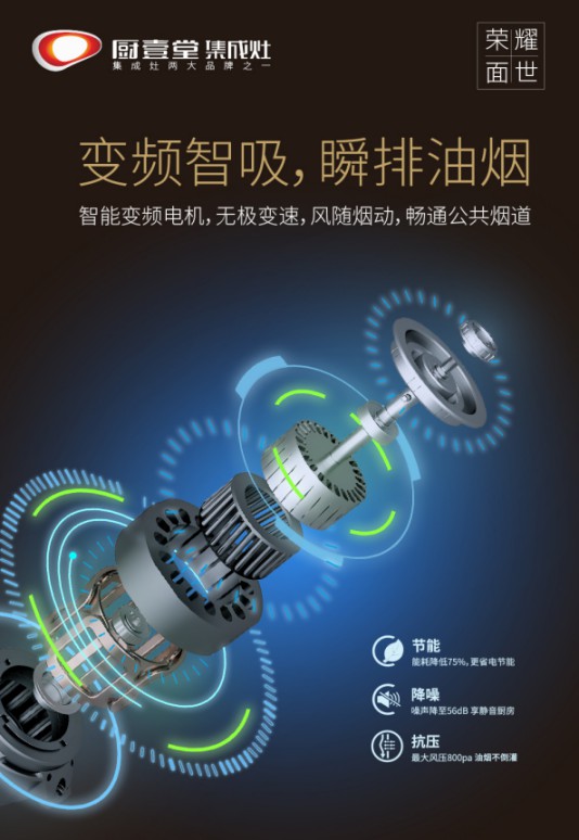 著名集成灶品牌廚壹堂推出智能聯(lián)動蒸烤集成灶,細節(jié)突顯品牌匠心 著名集成灶品牌廚壹堂推出智能聯(lián)動蒸烤集成灶,細節(jié)突顯品牌匠心