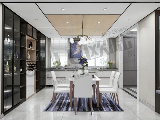 歐陸美居蜂窩大板，演繹“大”不一樣的居室吊頂美學！