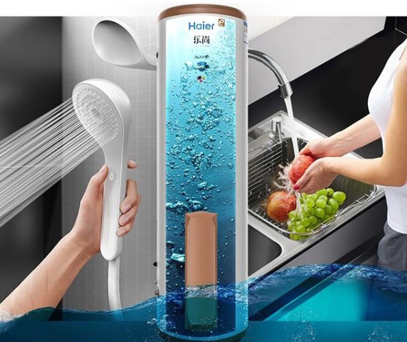 擁有一款海爾空氣能熱水器，安全便捷，高效節能