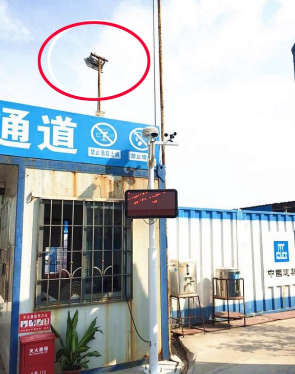 中國建筑集團承建的vivo總部施工采用LED燈節能