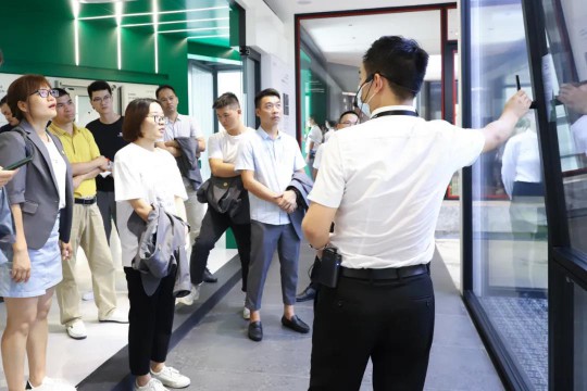 歐哲門窗總部迎來江門湛江設計力量協會設計師朋友到訪 歐哲門窗總部迎來江門湛江設計力量協會設計師朋友到訪