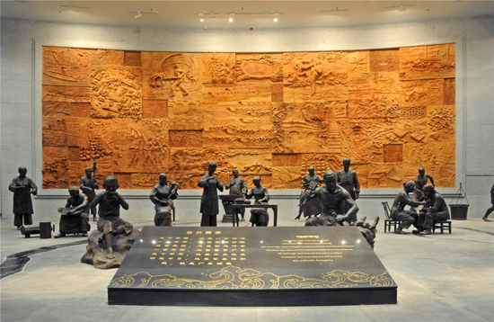 君匠世家藝術涂料走進順德博物館