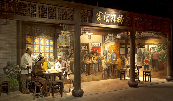 君匠世家藝術涂料走進順德博物館