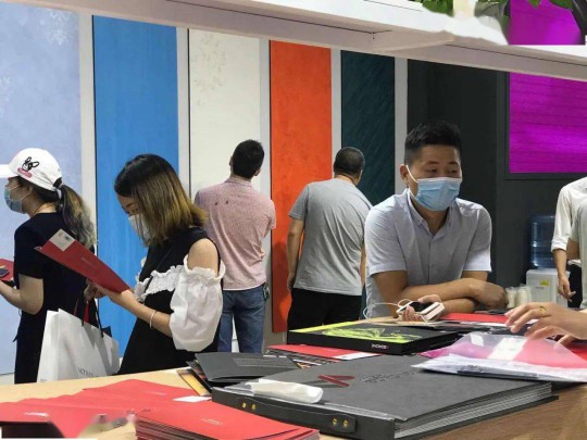 阿貝羅尼現(xiàn)代大師藝術涂料展廳