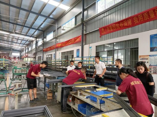 中國建博會|威亞森門窗誠邀新老合作伙伴參觀生產基地 中國建博會|威亞森門窗誠邀新老合作伙伴參觀生產基地