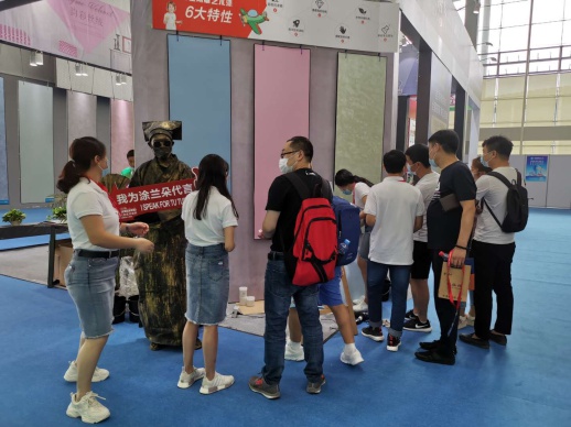 自己去感受吧，涂蘭朵藝術涂料與您相約廣州建博會