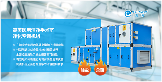 高美醫用凈化空調機組:打造更潔凈、更安心的醫用空間