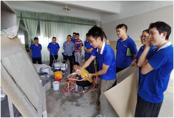 “南天課堂”助力南天品牌升級!大韓彩石品質升級培訓