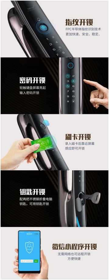 趕得上潮流的你,當然要用索菲亞指紋鎖!